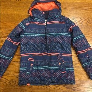 Roxy Navy and Orange Ski Jacket